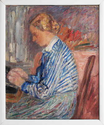 Завьялов Иван Фёдорович. Портрет жены